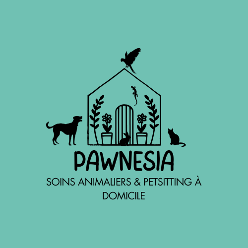 Logo pawnesia soins animaliers & petsitting à domcile